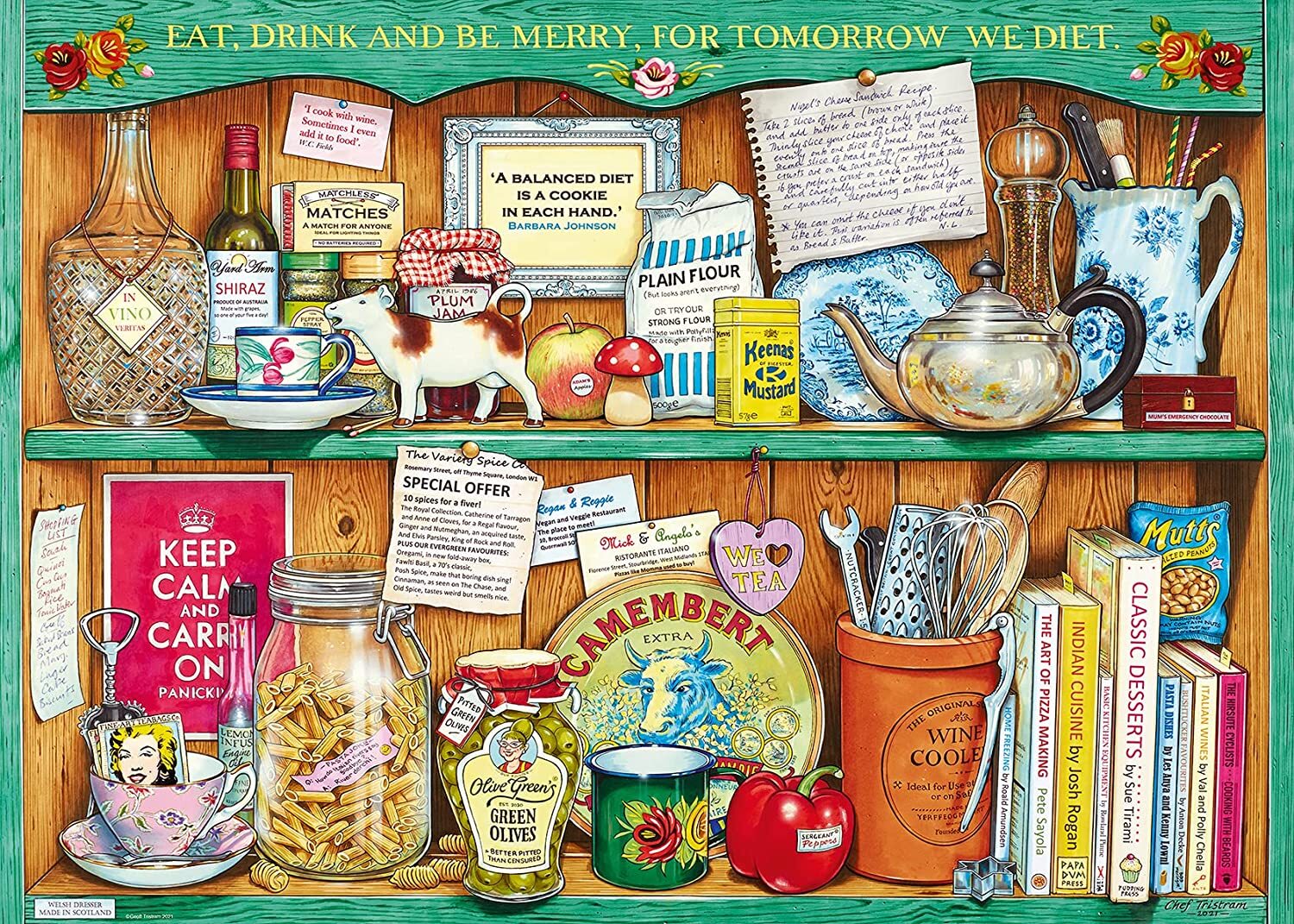 The Cook’s Cabinet 1000 Piece Puzzle