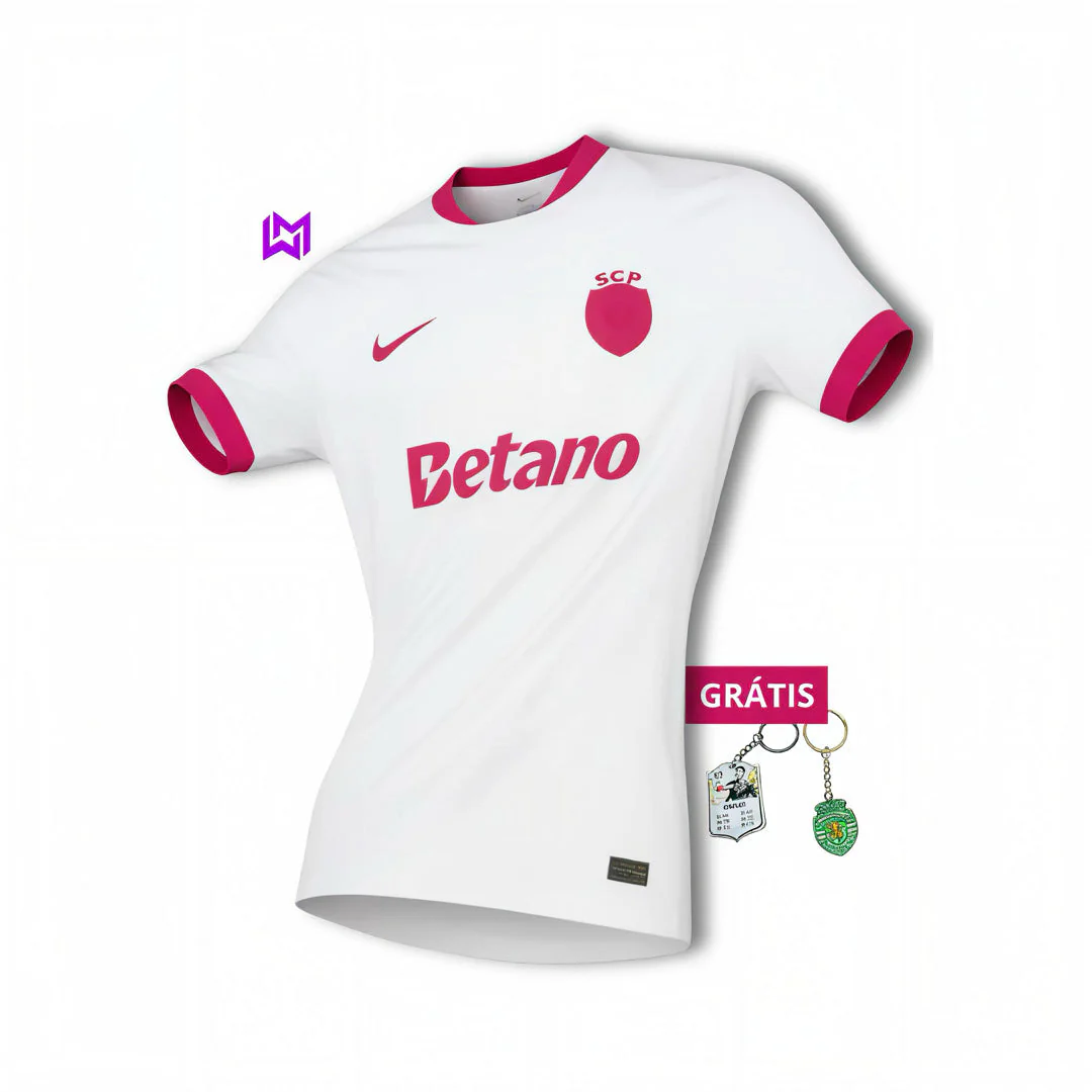 Camisola Sporting PINK OCTOBER rosa 2025/26 - LAN?AMENTO ??