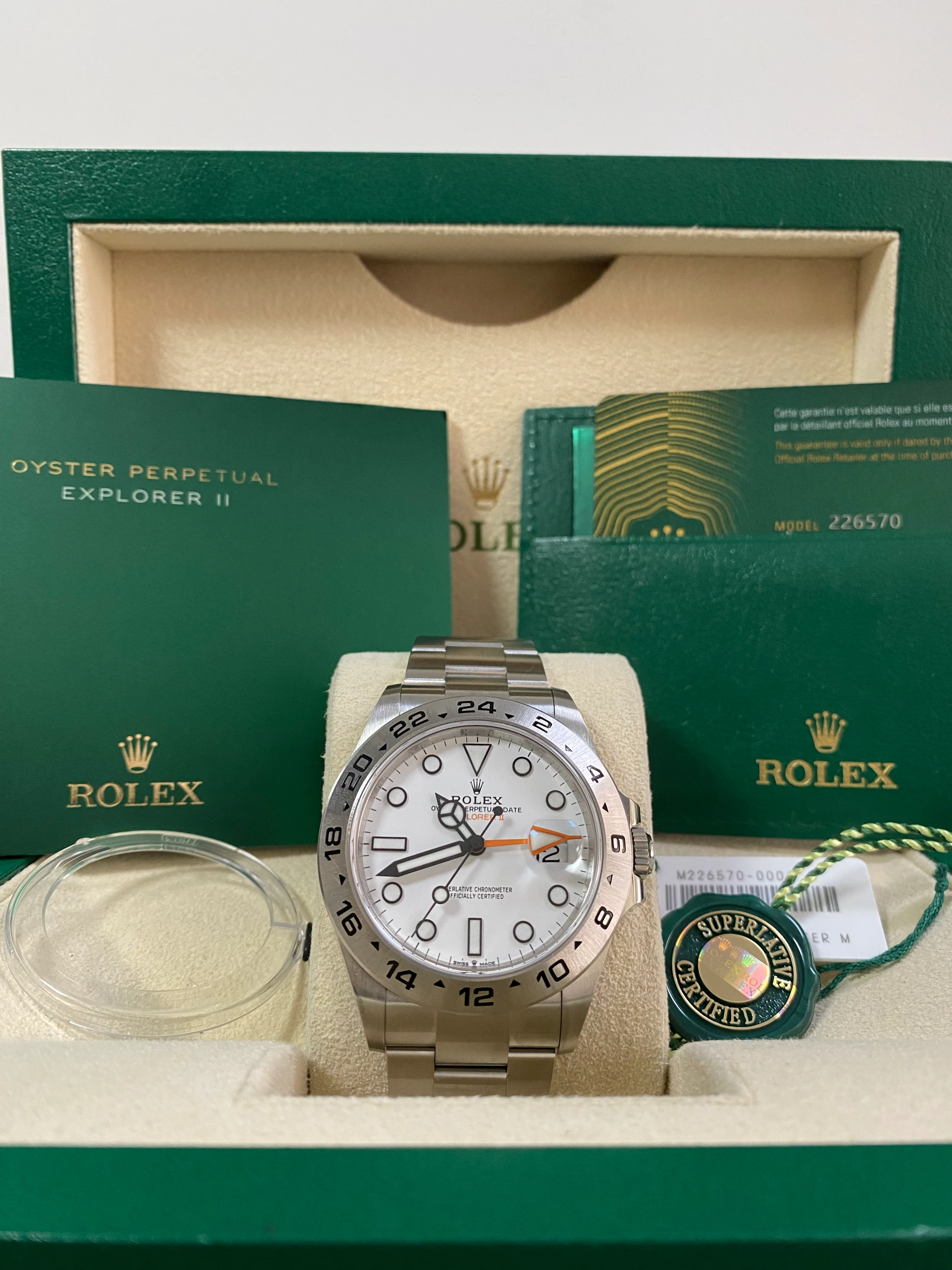 Rolex Oystersteel Explorer II - 2022 - 