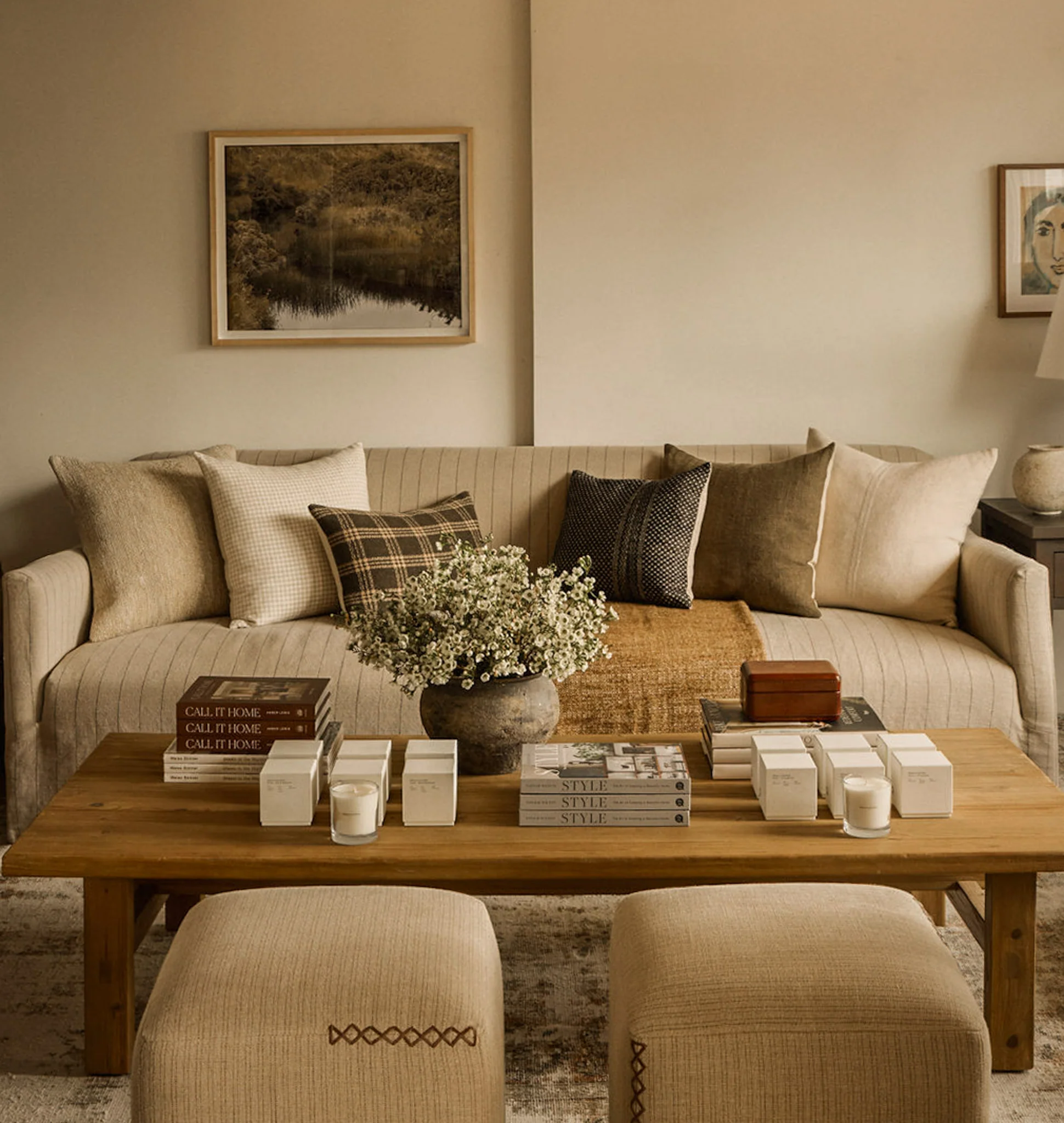 Lowell Slipcover Sofa 96