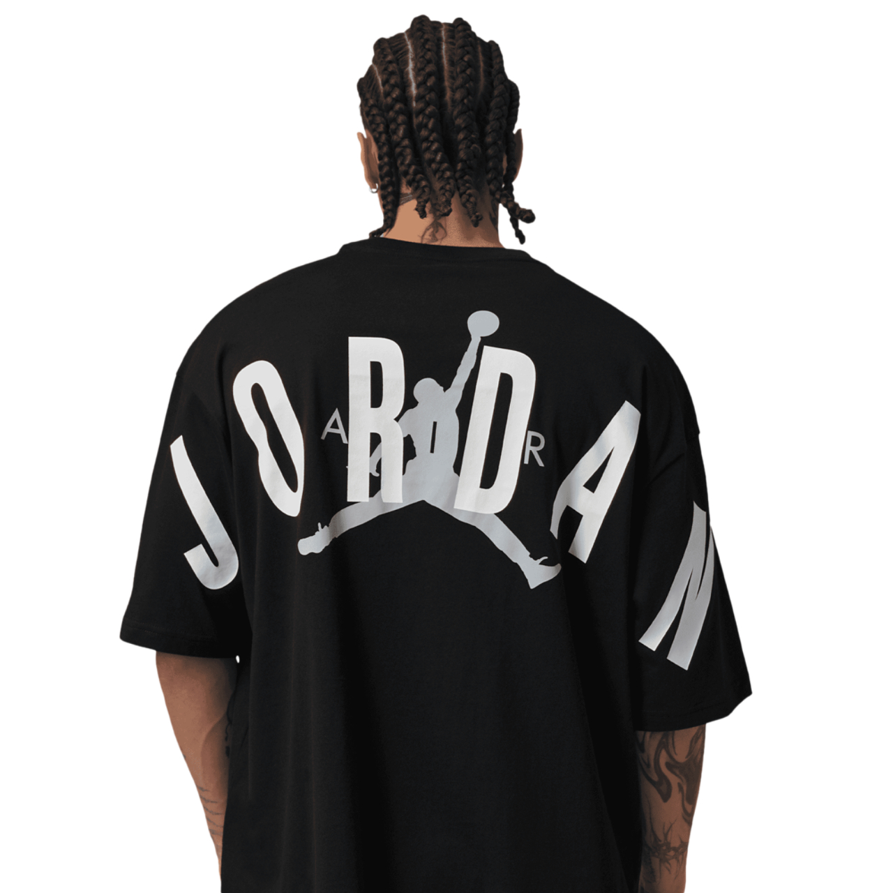 Jordan Back Stretch Oversized Short Sleeve Crew