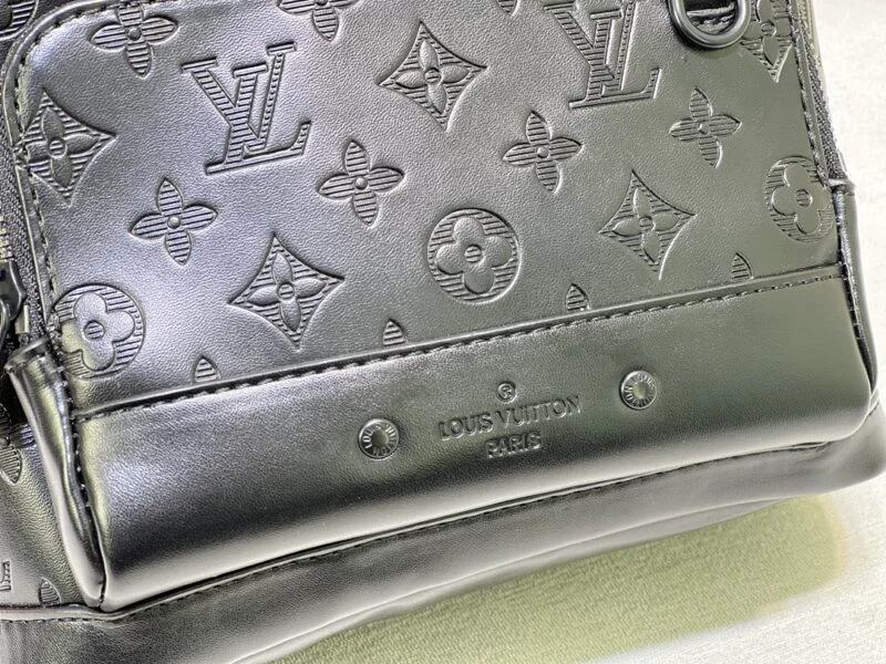 Louis Vuitton Monogram Shadow Racer Slingbag M46107