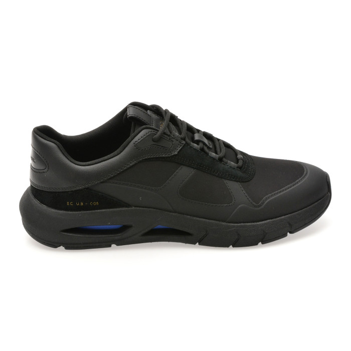 Pantofi sport GEOX negri, U56MLA, din material textil
