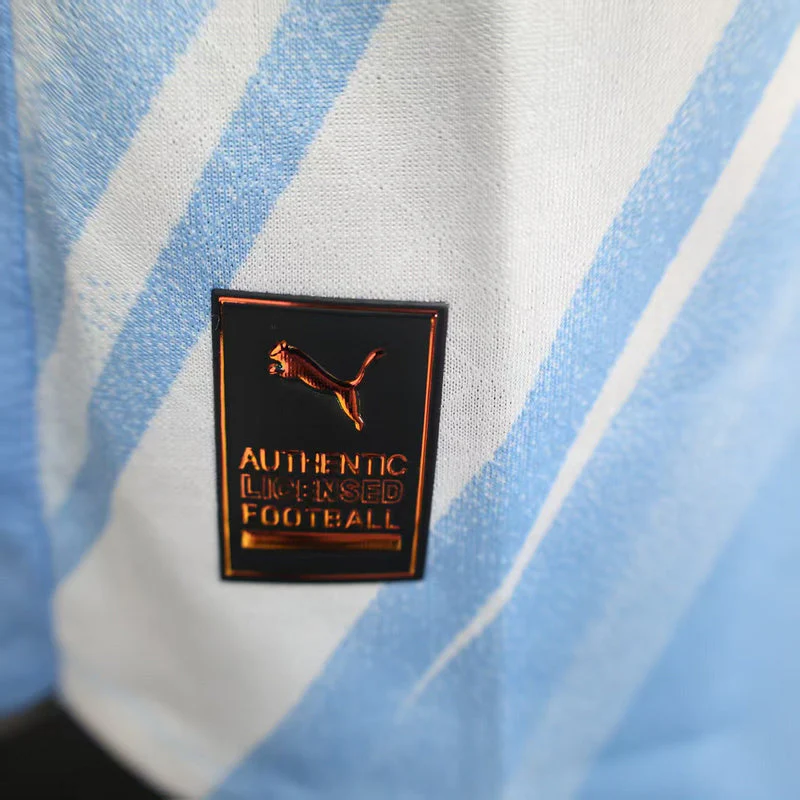 Manchester City Player Home Jersey 2025/26 Long Sleeve