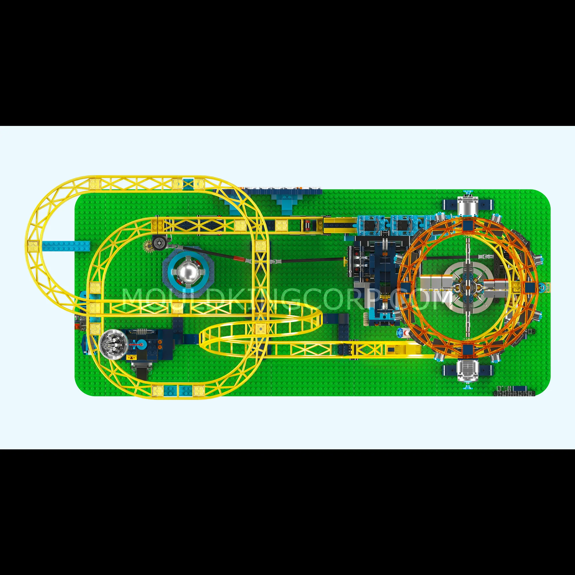 Mould King 11031 Motorized Space Elevator Amusement Park Building Set | 3,118 Pcs