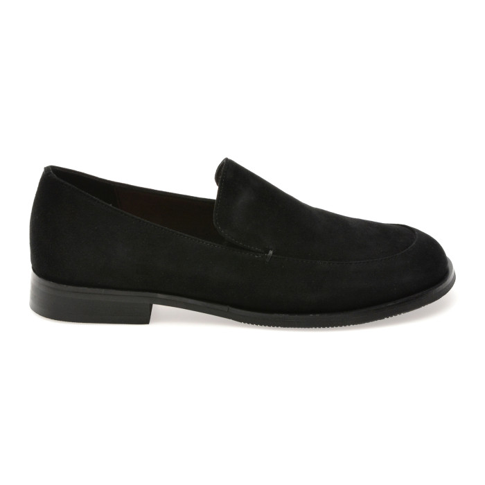Mocasini GRYXX negri, H11, din piele intoarsa