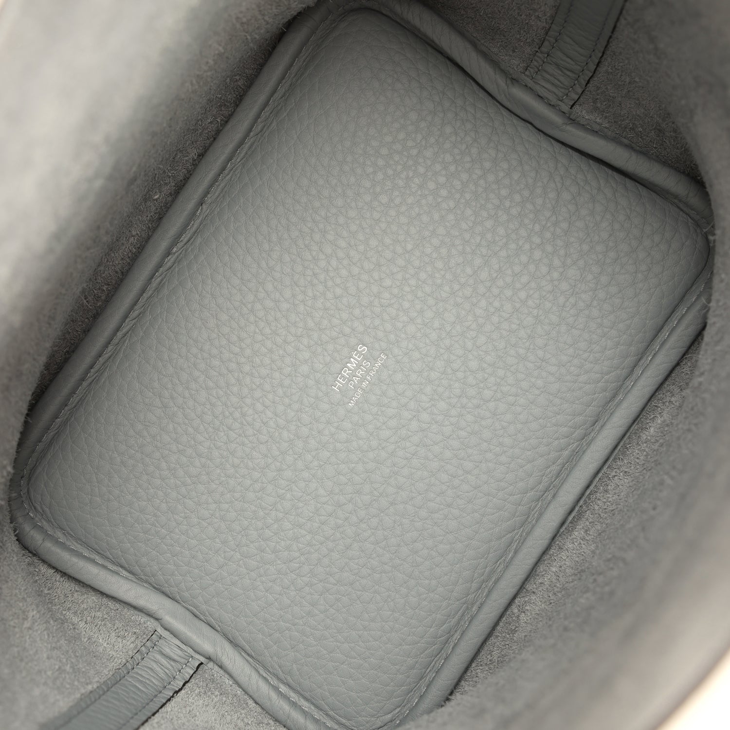 Hermes Picotin Lock 18 Gris Pantin Clemence Palladium Hardware