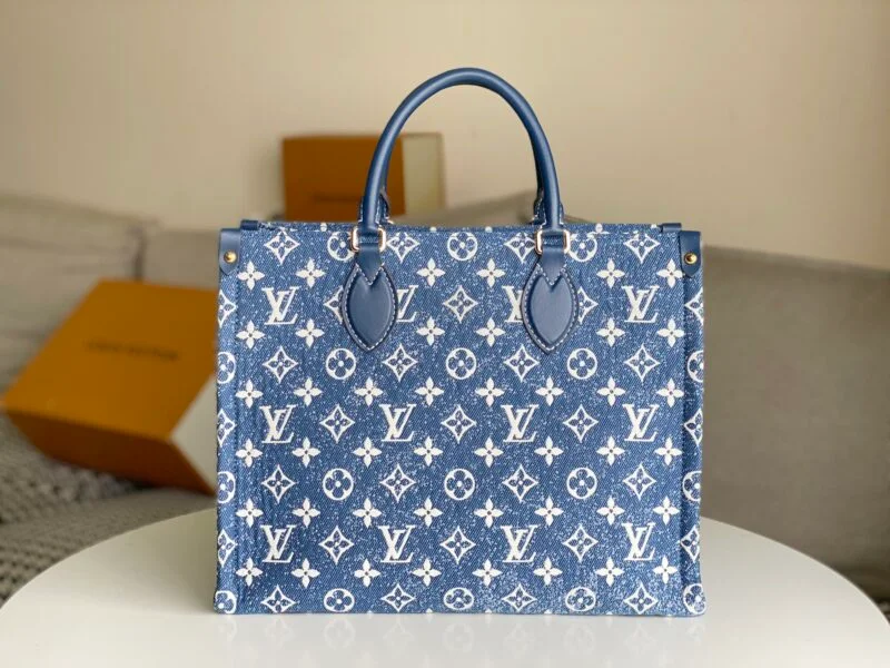 Louis Vuitton Monogram Jacquard Onthego Mm Tote