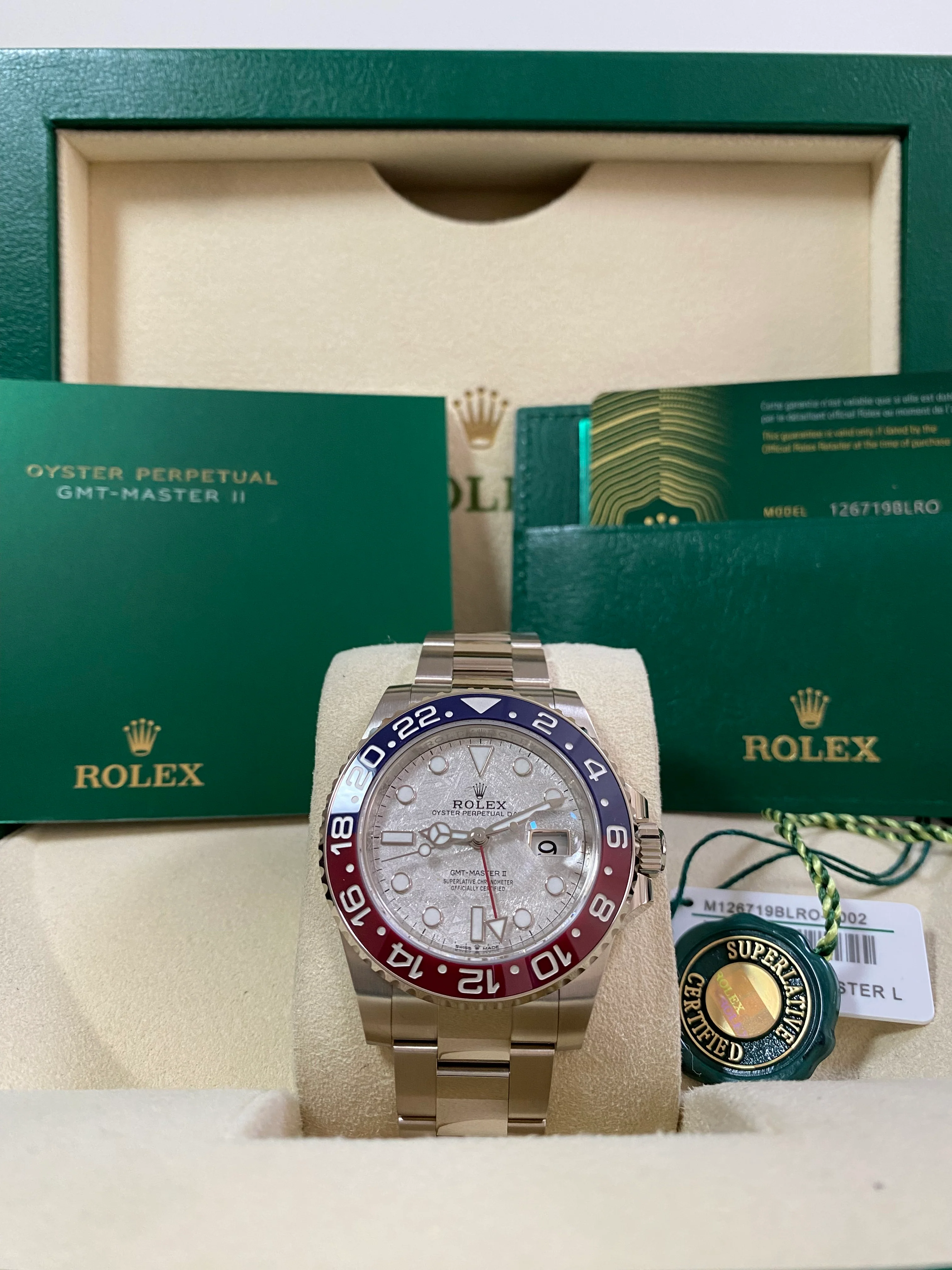 Rolex White Gold GMT-Master II - 2024 - 