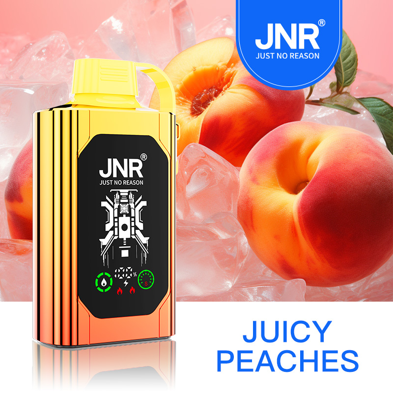 JNR Shisha Hookah Box 30K Disposable Vape-Juicy Peaches