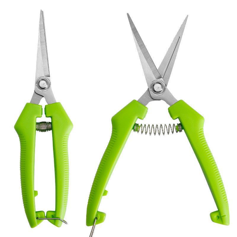 2pcs pcs Flower and Succulent Pruning Scissors（Blue、Red、Green）
