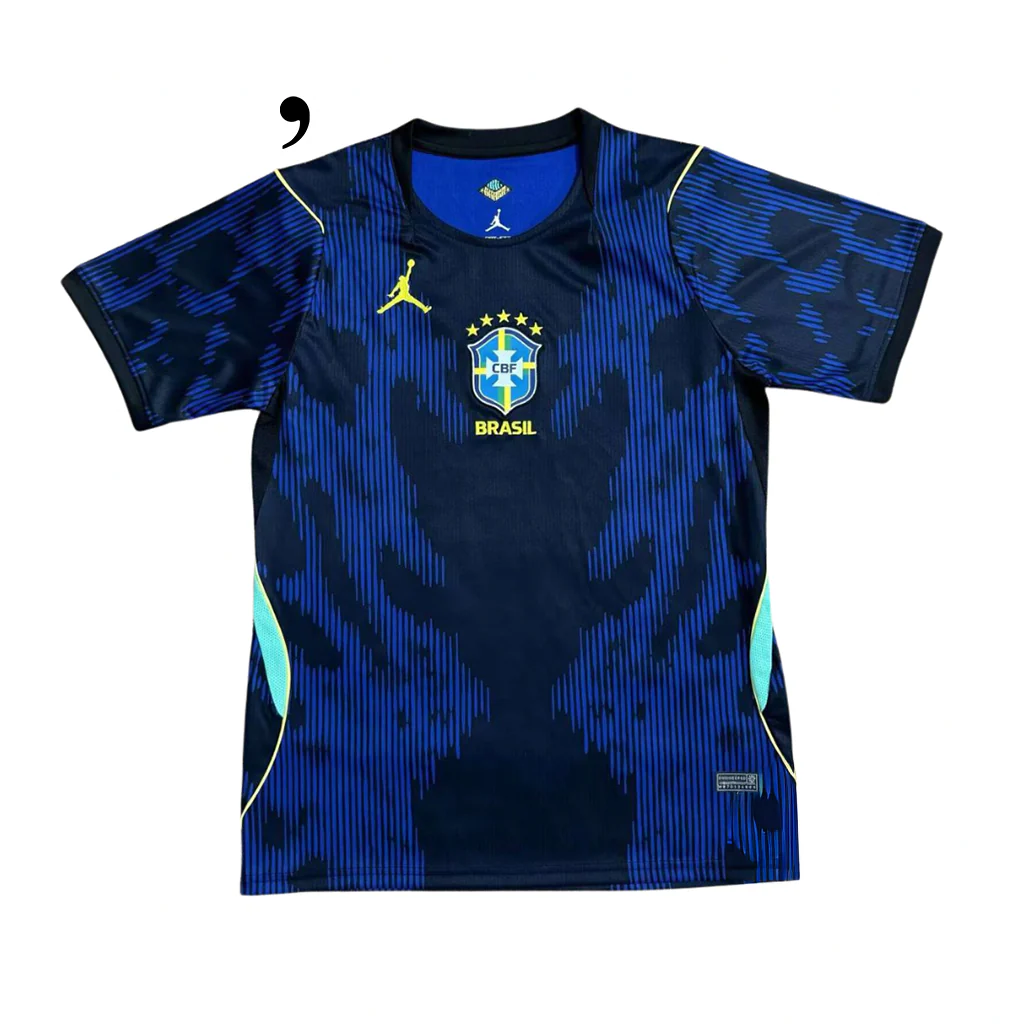 Brazil Away Blue 2026 - Brasil Jordan Fan Version