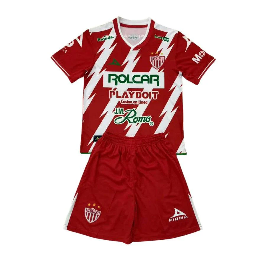 Kids Kit Club Necaxa Home Fan Jersey 2024/25