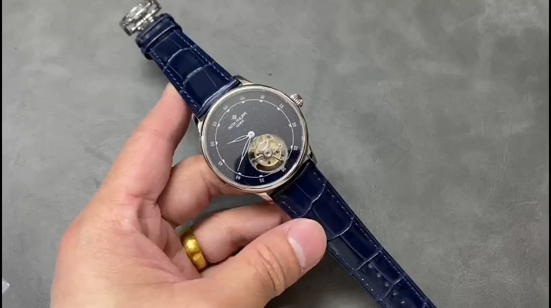 Patek Philippe Grand Complications Sky Moon Tourbillon White Gold 6102P 001 Watch
