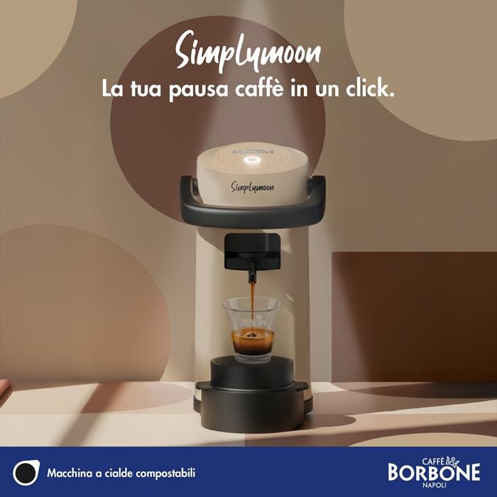 CAFFE BORBONE - Macchina da caffè SIMPLYMOONSAB-Sabbia