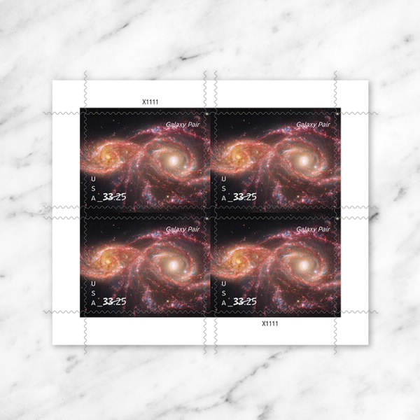 Galaxy Pair Stamp 2026