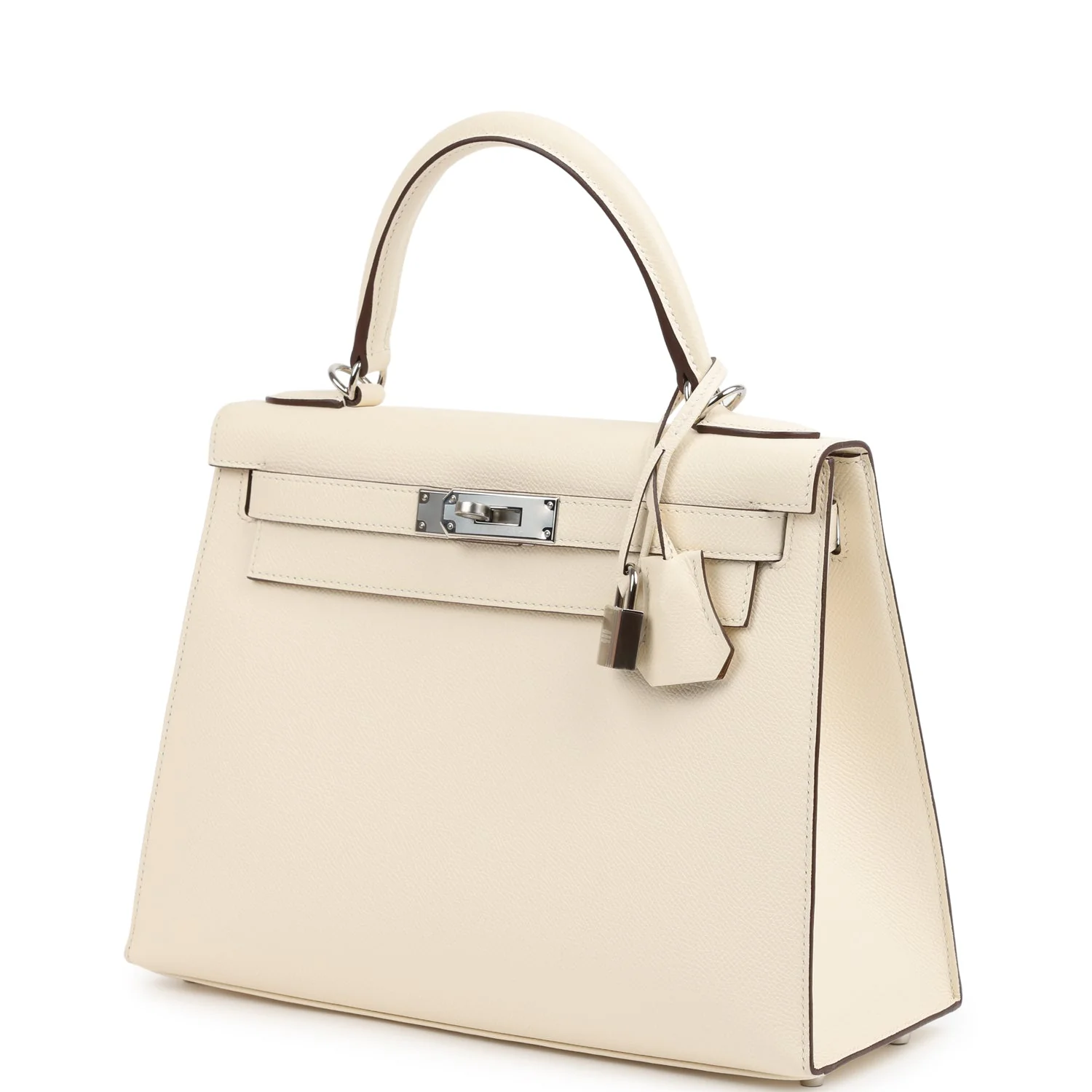 Hermes Kelly Sellier 28 Sellier Nata Verso Epsom Palladium Hardware