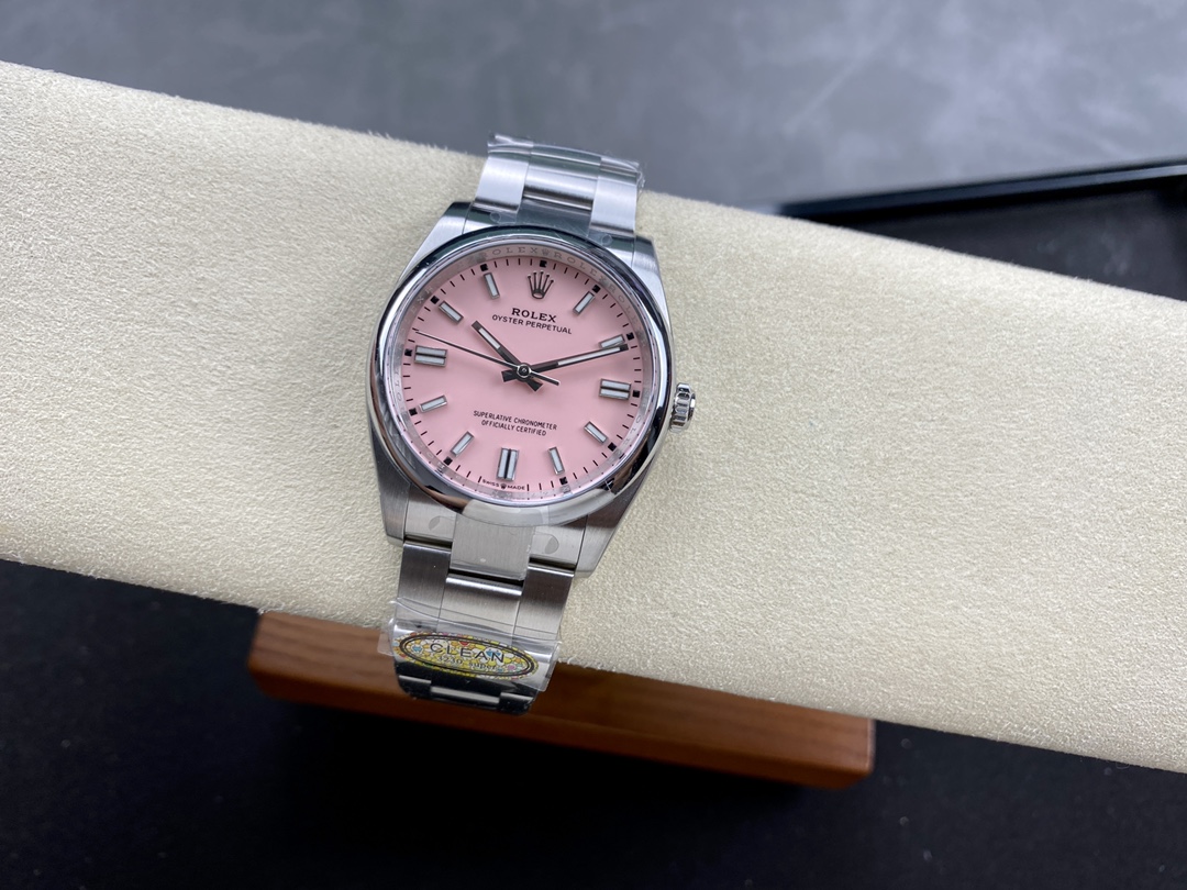 Rolex Oyster Perpetual 36 Oystersteel Pink Dial 126000 0008 Women's Watch
