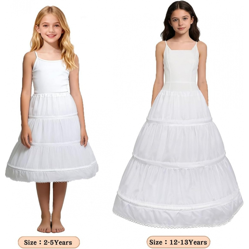 Girls 3 Hoops Petticoat