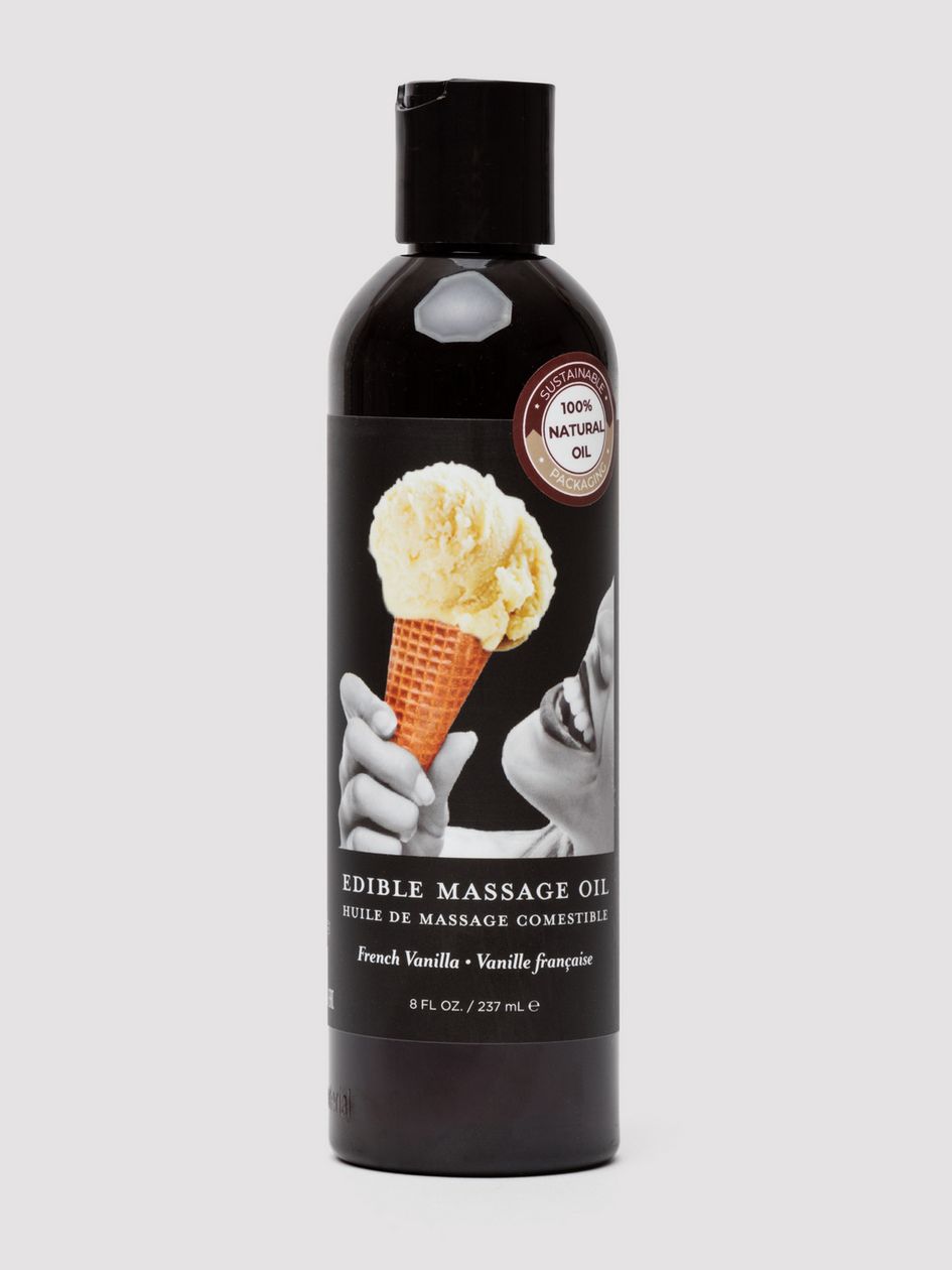 Earthly Body Vanilla Edible Massage Oil 236ml
