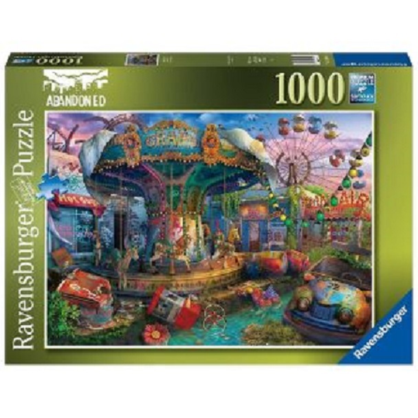 2 Abandoned Place 1000 Piece Puzzle Bundle
