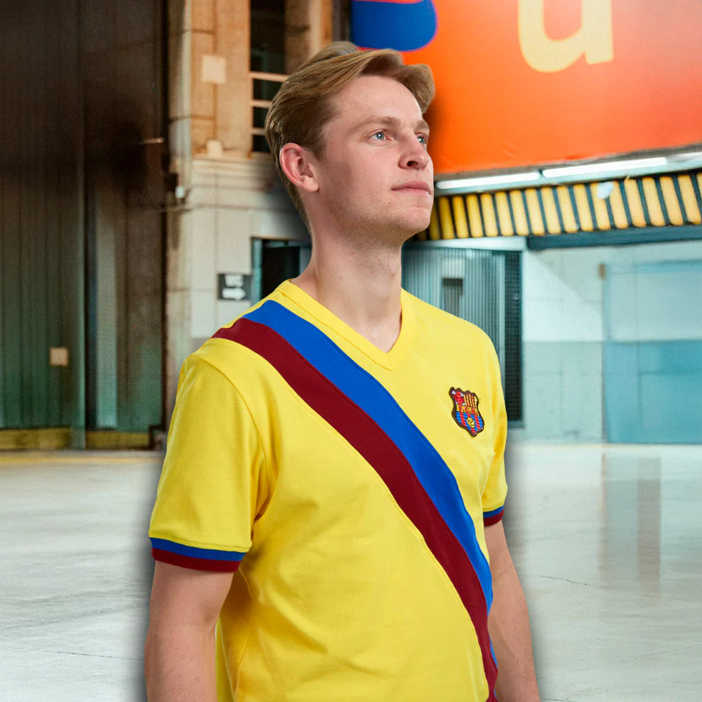 FC Barcelona Away 1978 - 79 Retro Football Shirt