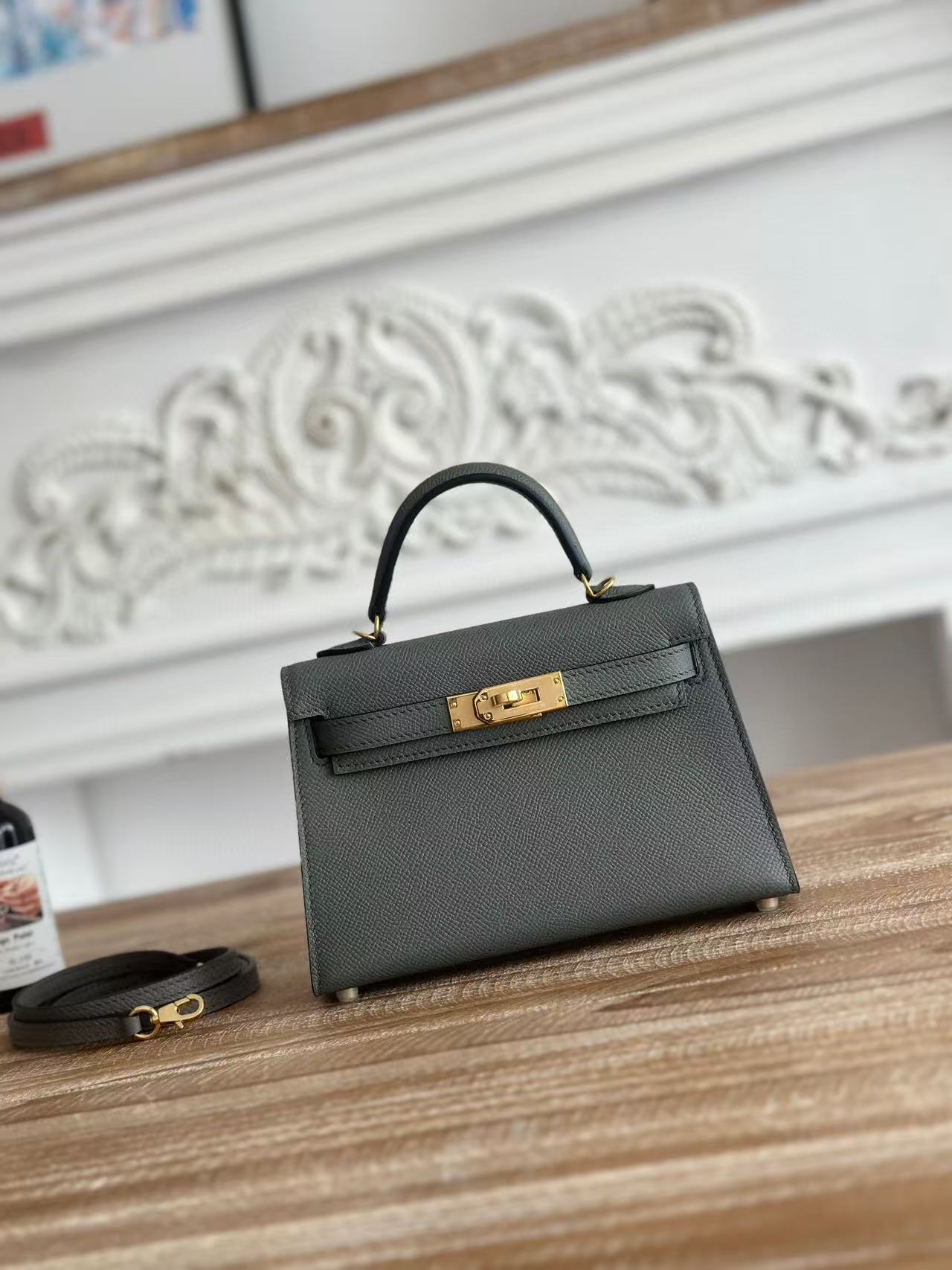Hermes Kelly Mini 19 Custom-made