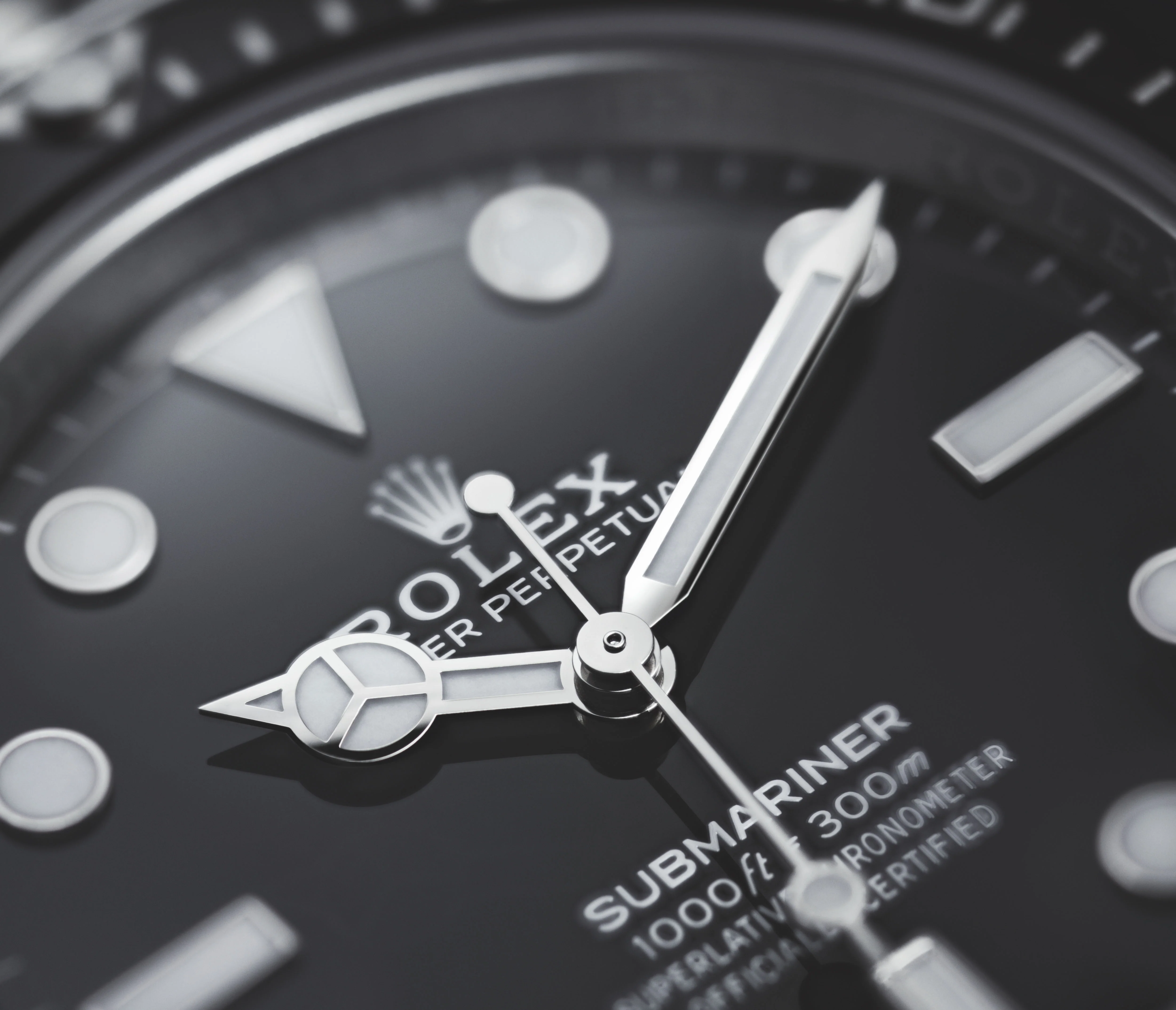 Rolex Submariner No Date Diver Watch Black Dial 40mm 114060-0002