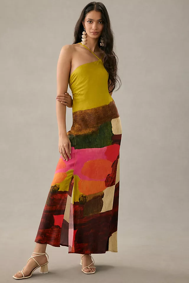 Slip Dress CHARTREUSE