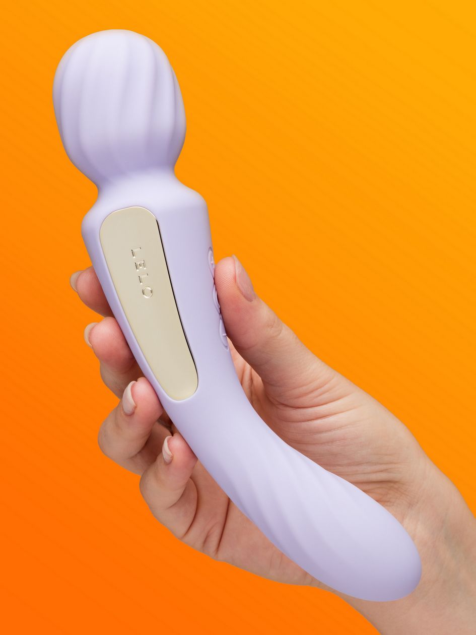 Lelo SWITCH App Controlled Double Ended Textured Wand Vibrator