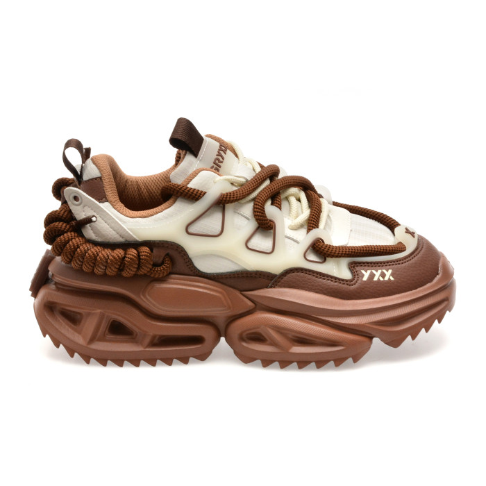 Pantofi sport GRYXX maro, 82695, din material textil