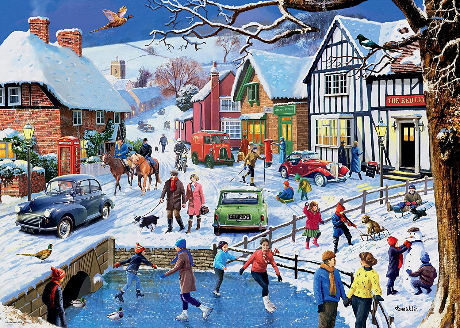Leisure Days No. 3 The Winter Village 1000 Piece Puzzle