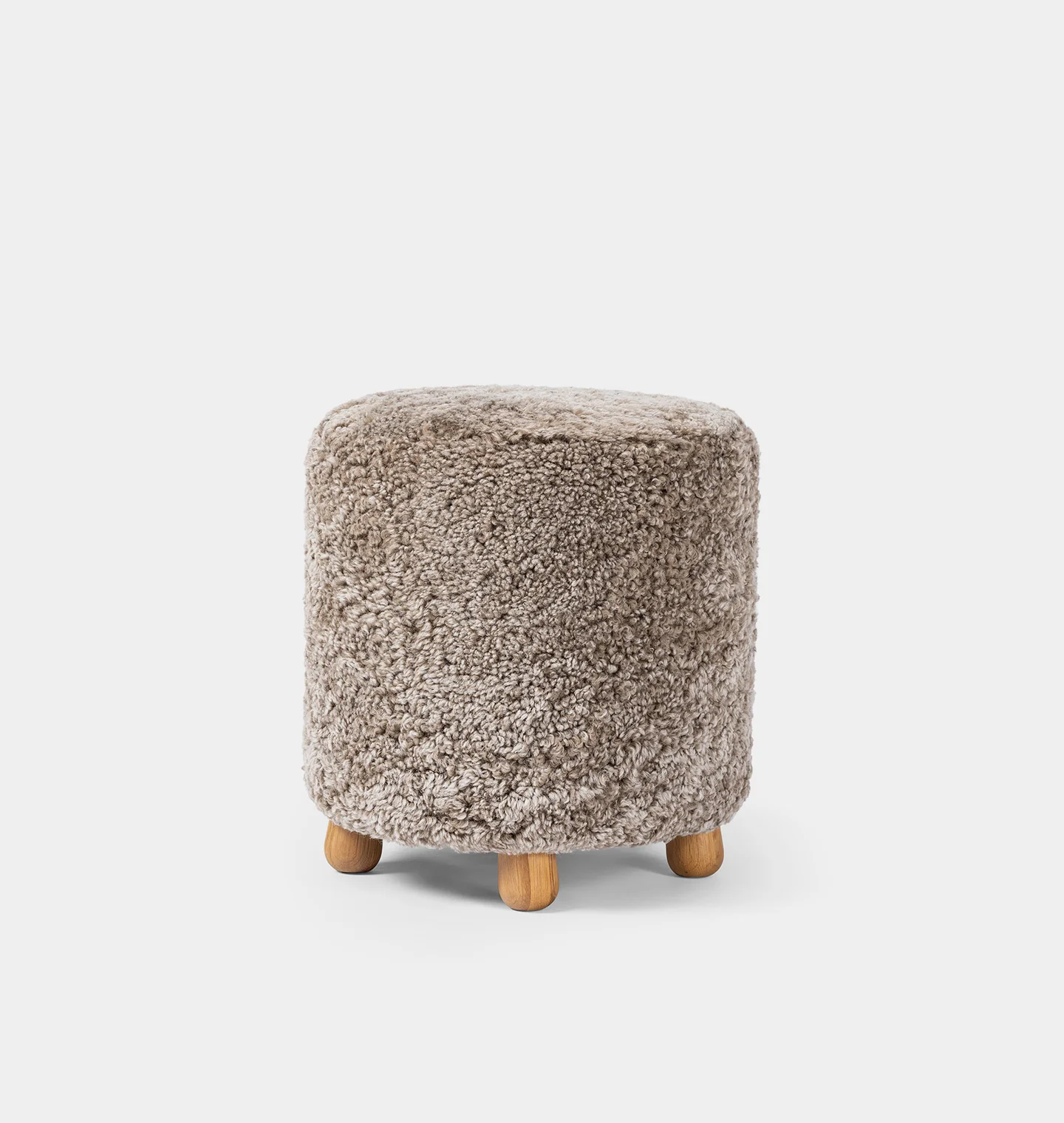 Tocho Shearling Footed Stool