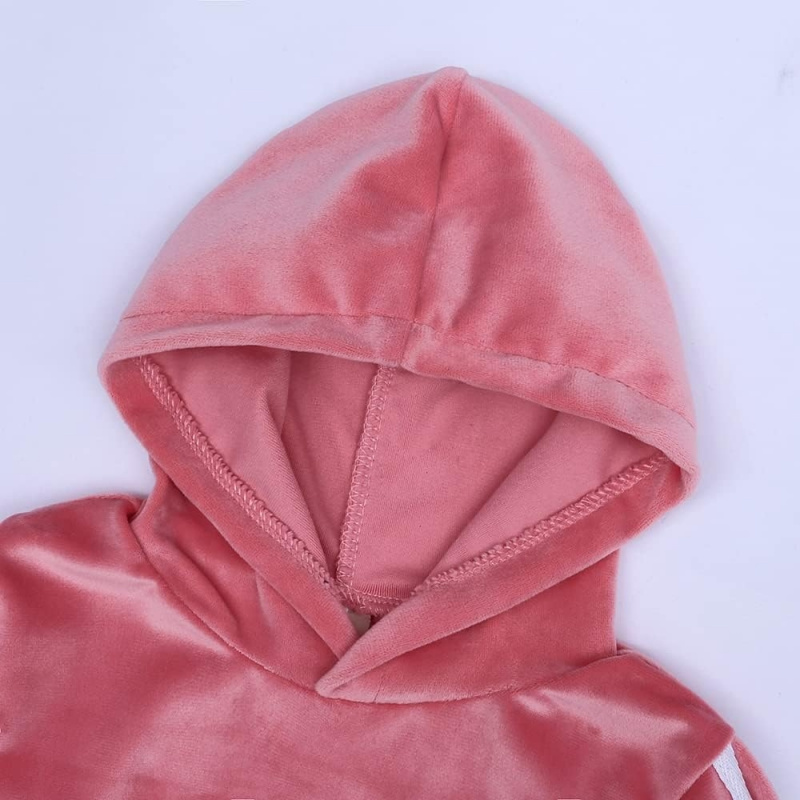 VAELIRAEL Kids Tales Boys Girls 2Pcs Velvet Hooded