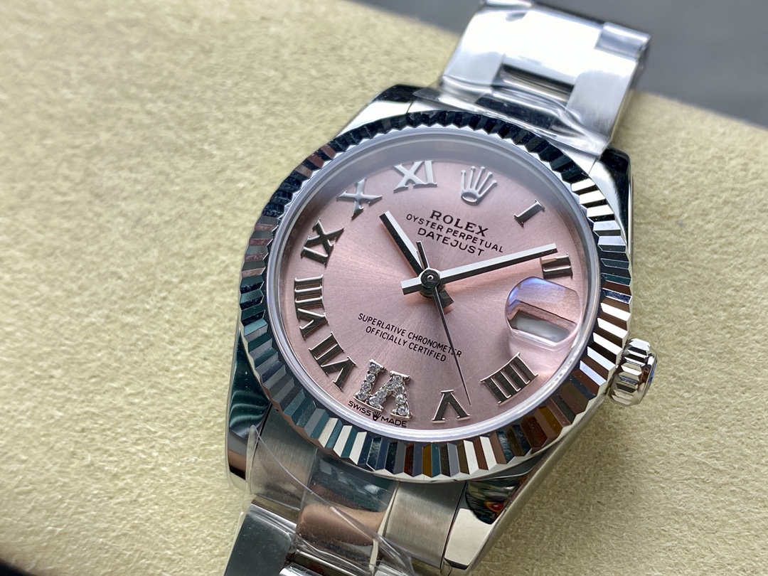 Rolex Datejust 31 Fluted Bezel Oyster Bracelet 278274 0023 Women's Watch