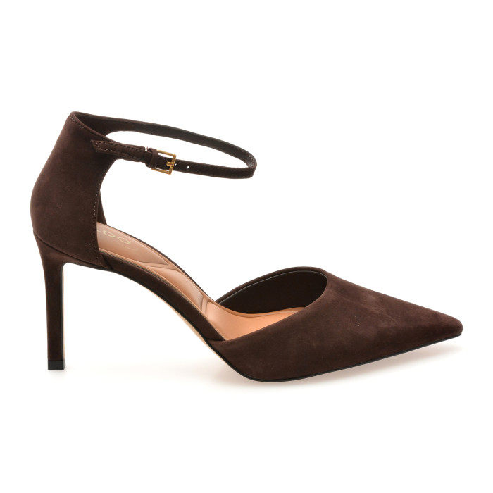 Pantofi eleganti ALDO maro, MERLO 201, din nabuc