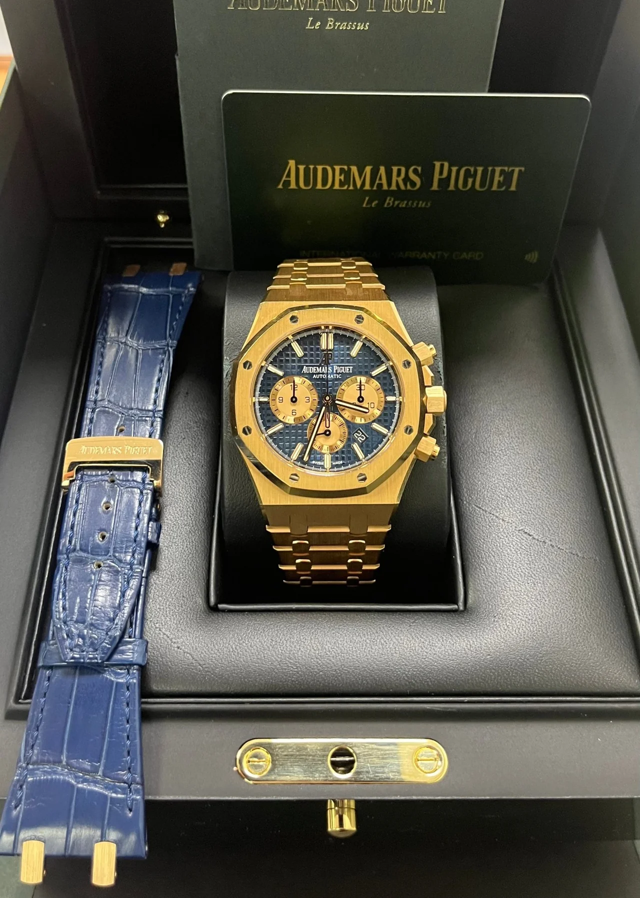 ROYAL OAK FROSTED GOLD CHRONOGRAPH Blue Dial 41mm