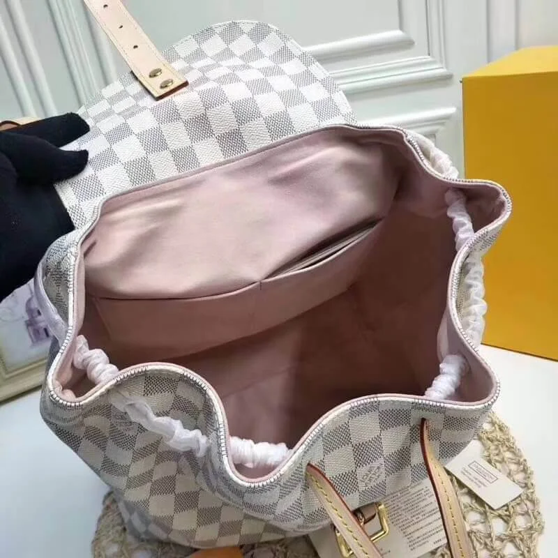 Louis Vuitton Damier Azur Canvas Sperone Backpack N41578