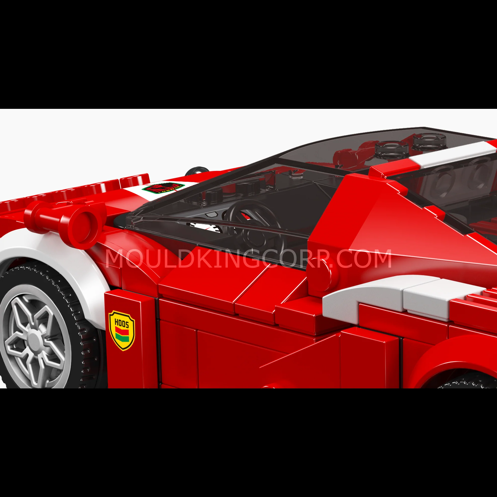 Mould King 27080 FXX Supercar Model Building Set | 433 Pieces