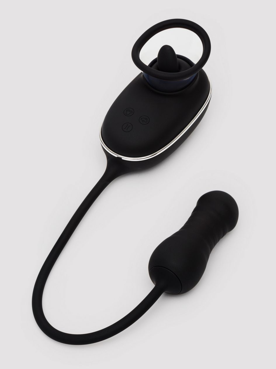 Lovehoney Supreme Sensation Rechargeable Pussy Pump with Thrusting Egg