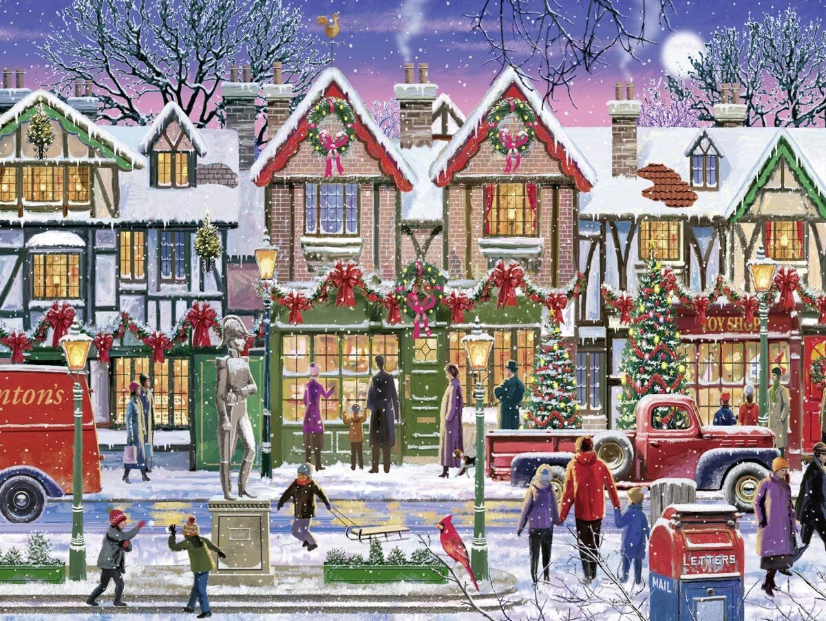 Christmas in the Square 1000 Piece Puzzle