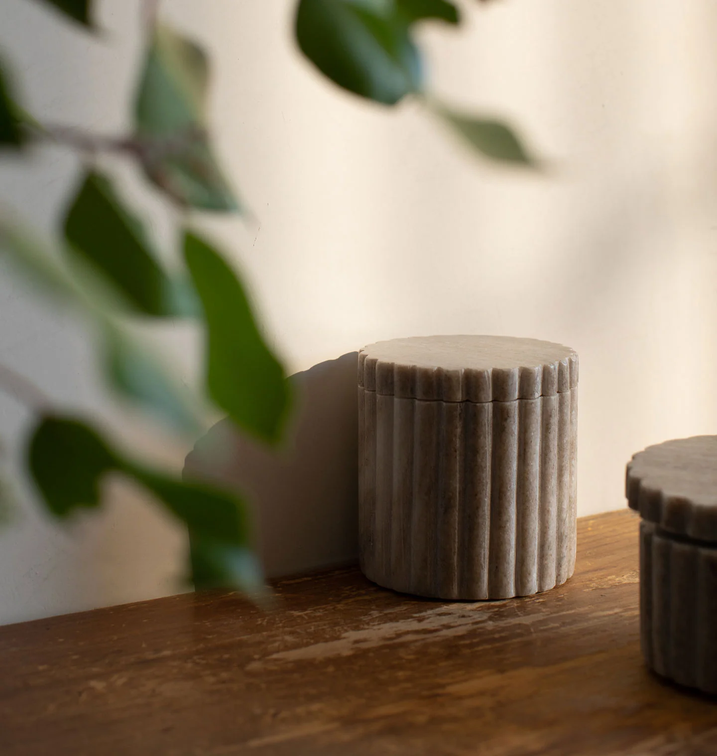 Luca Marble Canister