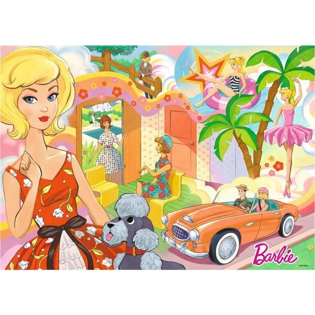 Vintage Barbie 1000 Piece Puzzle