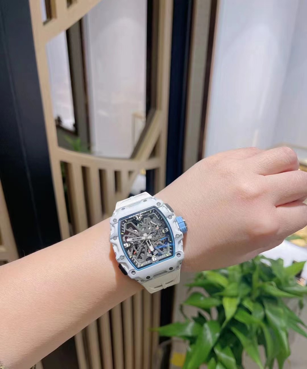 Richard Mille RM 35-03 Rafa Nadal White Carbon Quartz TPT