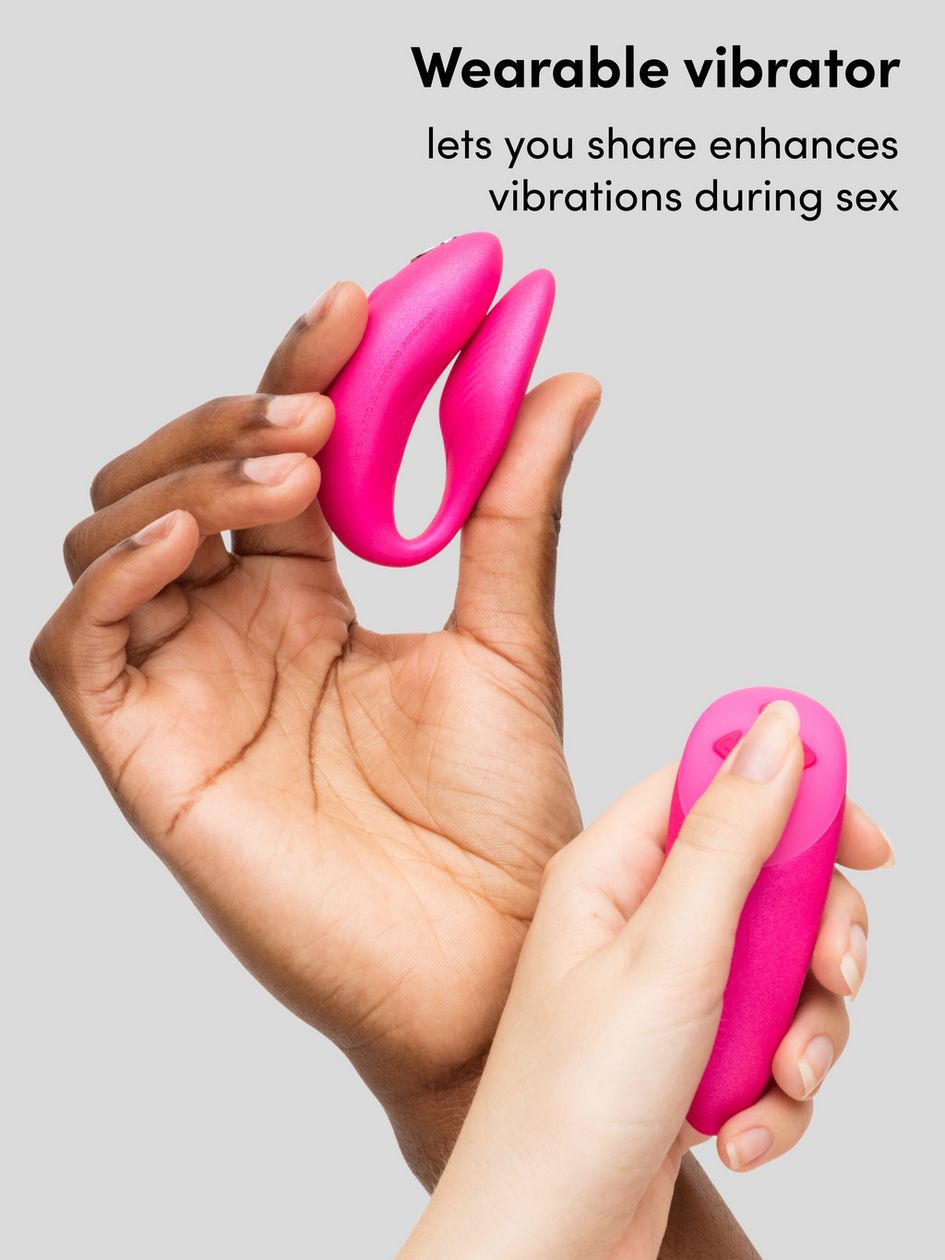 We-Vibe Chorus App and Remote Controlled Rechargeable Couple's Vibrator