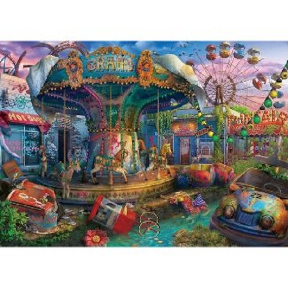 Abandoned Places : Gloomy Carnival 1000 Piece Puzzle