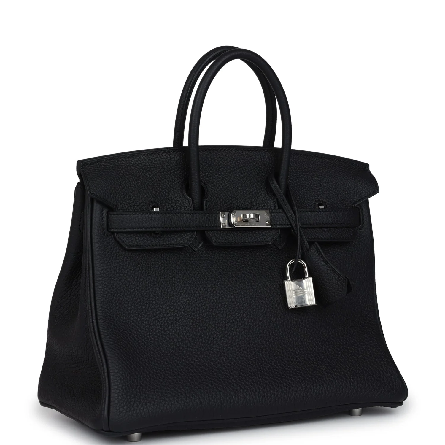 Hermes Birkin 25 Black Togo Palladium Hardware