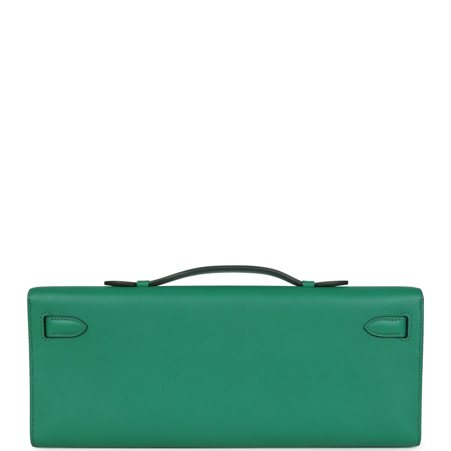 Hermes Kelly Cut Vert Vertigo Swift Palladium Hardware