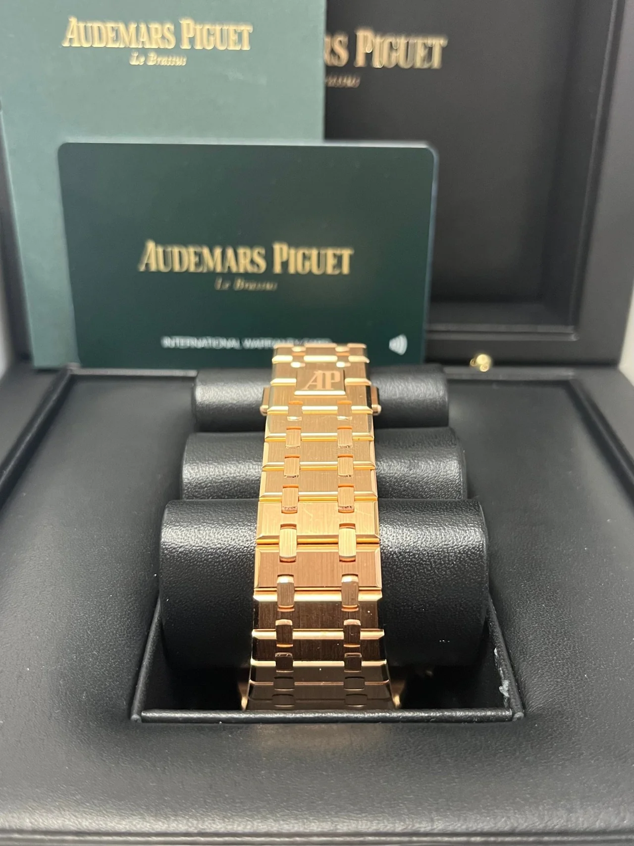 ROYAL OAK Pink Gold Blue Dial CHRONOGRAPH 41mm