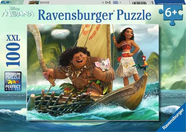 Children’s Jigsaw Puzzle Disney Moana: One Ocean One Heart - 100 XXL Pieces Puzzle